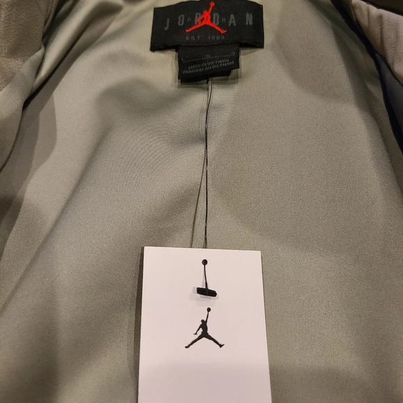 NWT Jordan Faux Leather Women's Jacket Size L zip - Picture 9 of 16